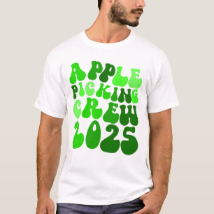 T-shirt Apple Picking Crew 2025 Orchard Apple Picking Crew