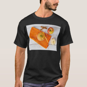 T-shirt Applesauce à la cannelle et cuillère orange