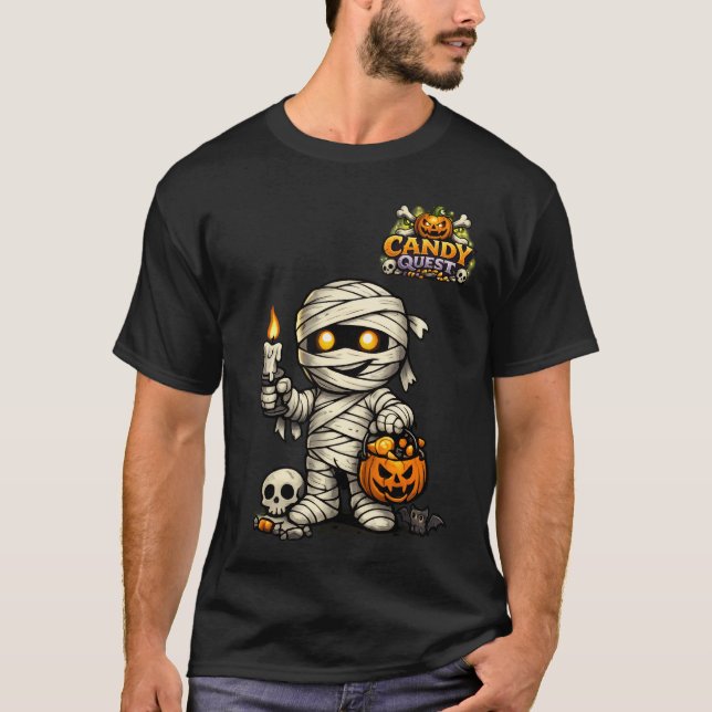 T-shirt Application Candy Quest 'Wraps'  (Devant)