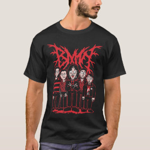 T-shirt Apporte-moi l'horizon BMTH amis de dessin animé