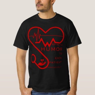 T-shirt Apporter l'humour à chaque patient individuellemen