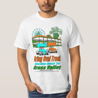 T-shirt Apportez la voie ovale emballant de nouveau à la