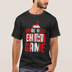 T-shirt Apportez votre jeu Eh Joyeux drapeau de la fête du