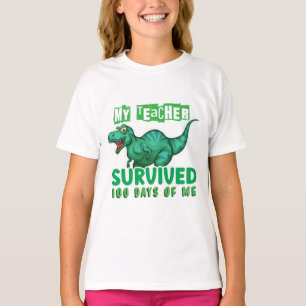 T-shirt Appréciation de l'enseignant 100 Jours De Chemis
