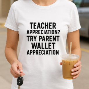 T-shirt Appréciation de l'enseignant ? Appréciation du por