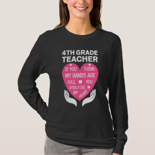 T-shirt Appréciation de l'enseignant de 4e année Dire desi