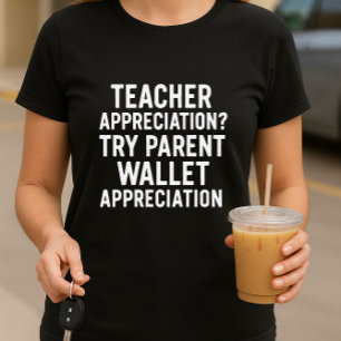 T-shirt Appréciation de l'enseignant par rapport à Appréci