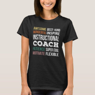 T-shirt Appréciation de l'entraîneur pédagogique