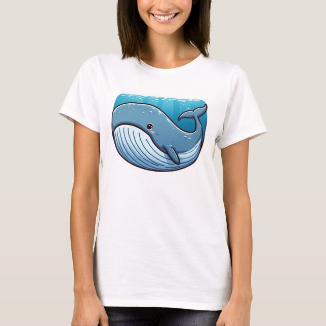 T-shirt Appréciation des baleines à Sperm (Devant)
