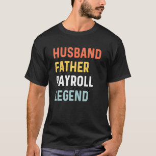 T-shirt Appréciation des employés de la paie masculine Mar