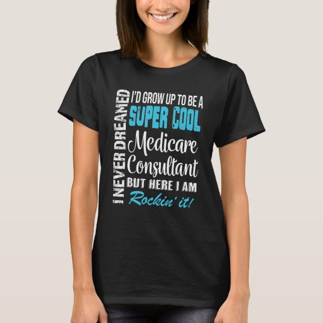 T-shirt Appréciation du consultant en assurance-maladie (Devant)