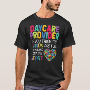 T-shirt Appréciation du fournisseur de garderies Garde d'e