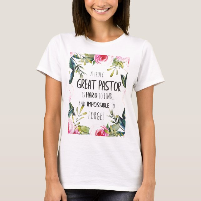 T-shirt Appréciation du pasteur Cadeau Pastor Merci citati (Devant)