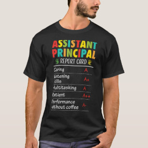 T-shirt Appréciation du principal adjoint amusant Retour à