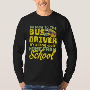T-shirt Appréciez Le Conducteur De Bus School Bus Driver