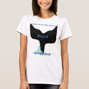 T-shirt Apprendre du Créateur, simplicité, pureté