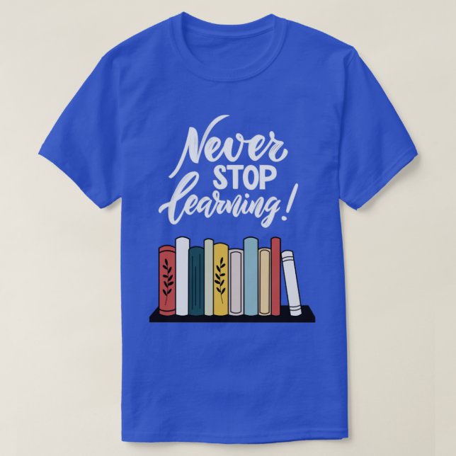 T-shirt Apprendre l'inspiration Lire les enfants Lire mama (Design devant)