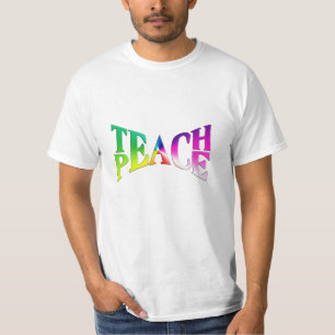 T-shirt APPRENDRE PAIX Rainbow Graphic