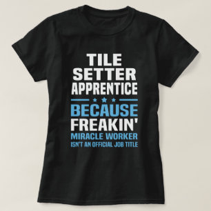 T-shirt Apprentice de la plaque