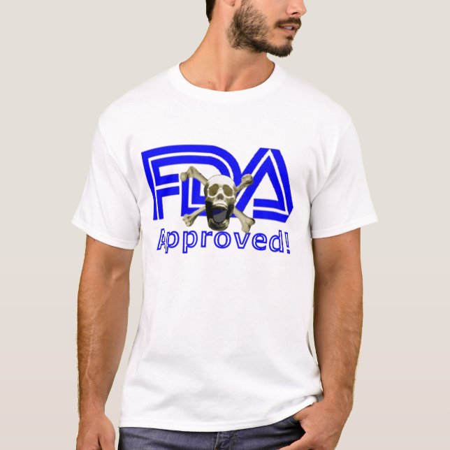 T-shirt Approuvé par le FDA (Devant)