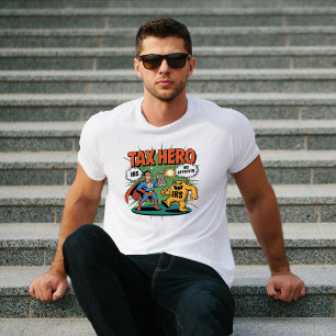 T-shirt approuvé par le Héros fiscal IRS