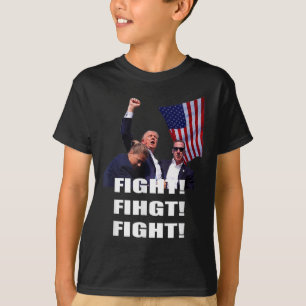 T-shirt Approuver pleinement le président Trump 1