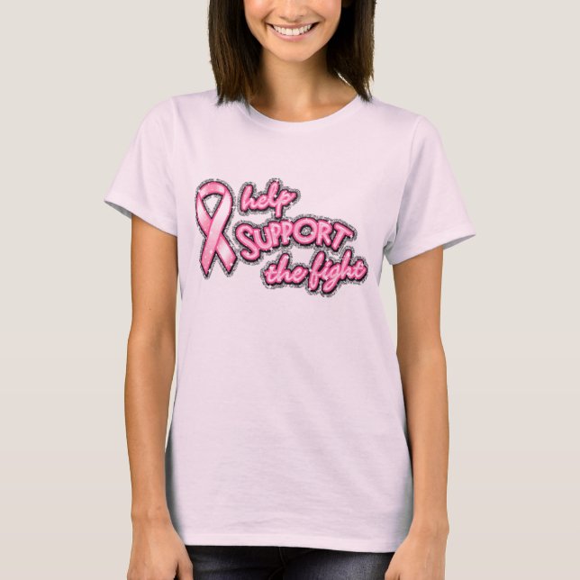 T-shirt Appui d'aide le combat (Devant)