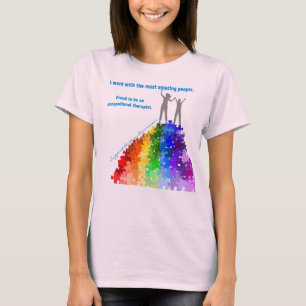T-shirt Appui d'autisme s'élevant à de nouvelles tailles