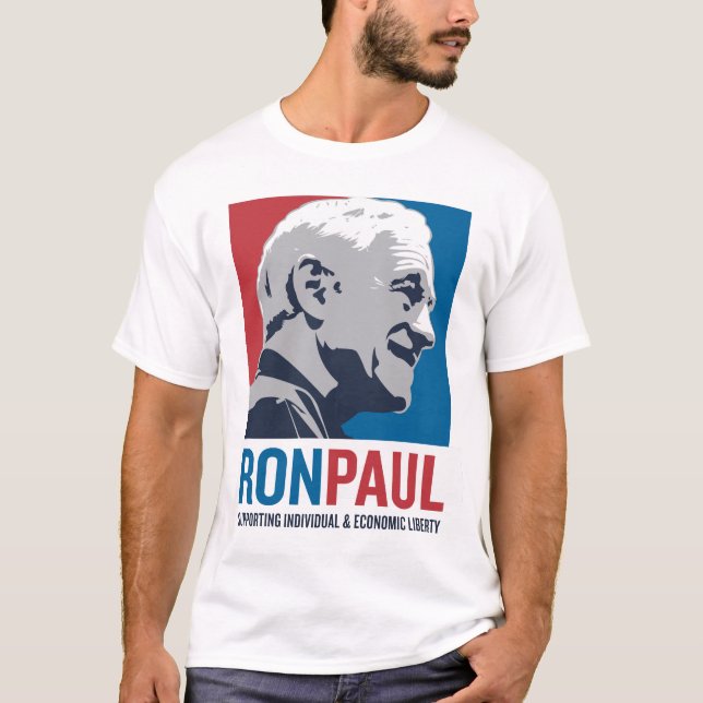 T-shirt Appui de Ron Paul (Devant)