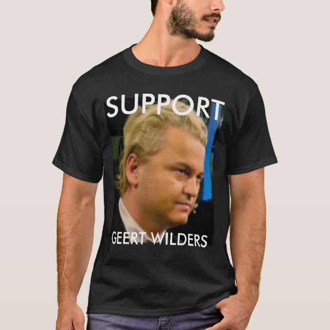 T-SHIRT APPUI GEERT WILDERS (Devant)