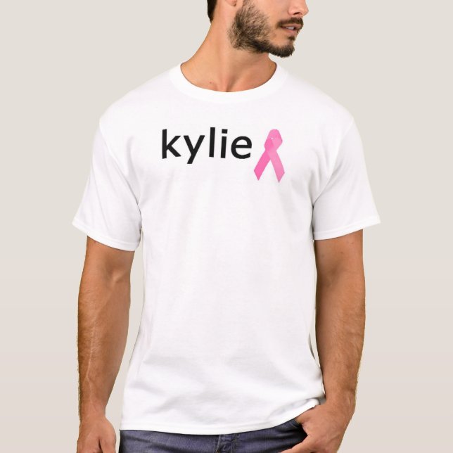 T-shirt Appui Kylie dans son combat de Cancer (Devant)