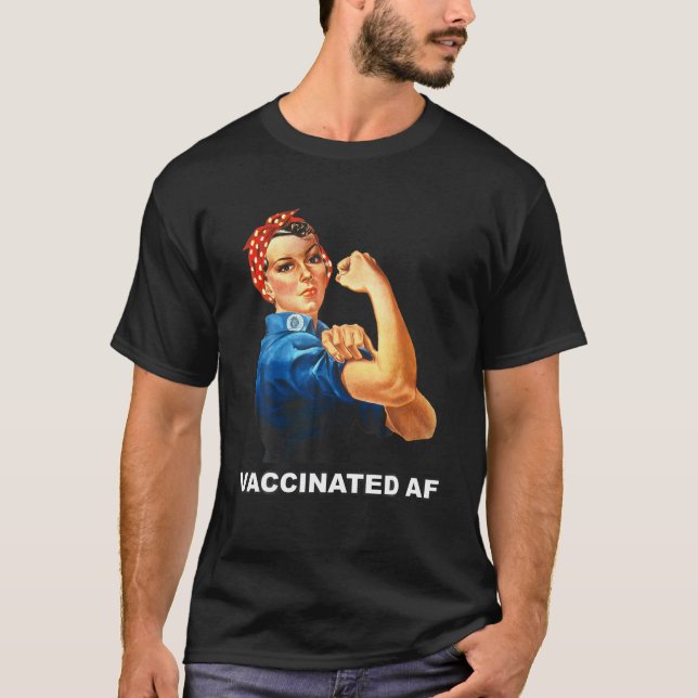 T-shirt Appui Vaccination Amateurs de science Vaccination  (Devant)