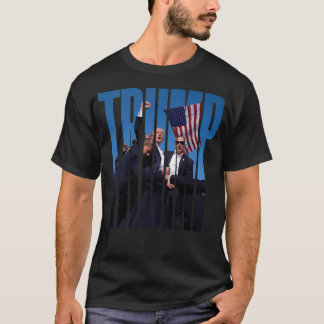 T-shirt Appuyer Donald Trump 2024 Élection Présidentielle 