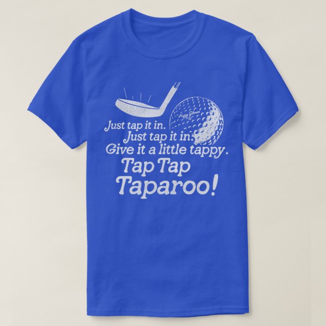 T-shirt Appuyez sur le bouton Taparoo (Design devant)