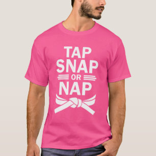T-shirt Appuyez Sur Snap Ou Nap Brésilien Jiu Jitsu Mixed 