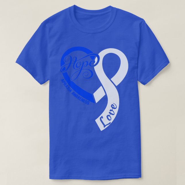 T-shirt Apraxia Sensibilisation Les gens aiment le Ruban C (Design devant)