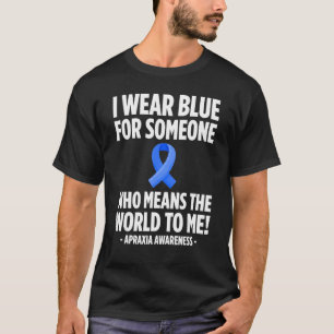 T-shirt Apraxia Sensibilisation Survivant signifie guerrie