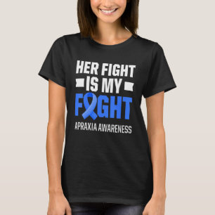 T-shirt Apraxia Sensibilisation Survivante Combattante 3