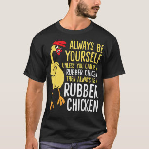 T-shirt Après Que Dieu M'Ait Fait Il A Dit Tada Drôle Coq