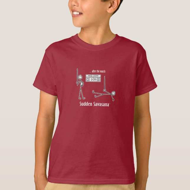 T-shirt Après un match - clôturant (Devant)