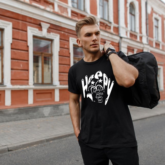 T-shirt April Fools Day Jester (Créateur téléchargé)