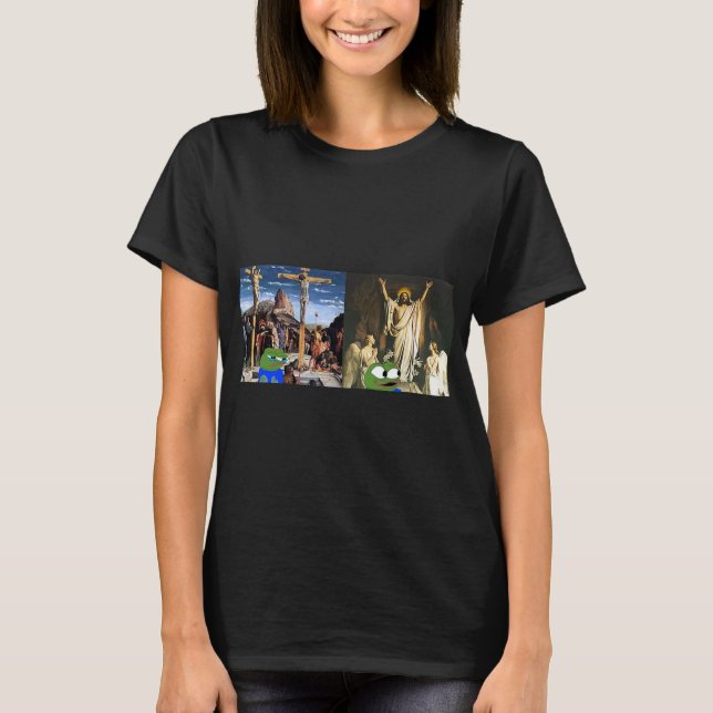 T-shirt Apu Apustaja Il A Risqué Miracle Jesus (Devant)