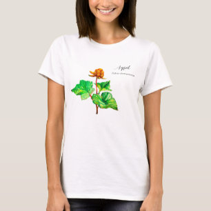 T-shirt Aqpik, baie nuageuse