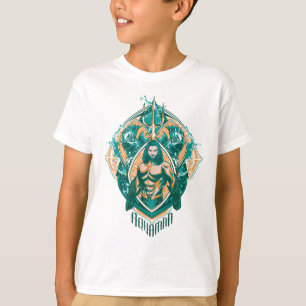 T-shirt Aquaman   Graphique Aquaman & Trenchers