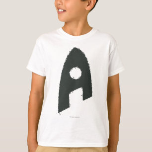 T-shirt Aquaman Grunge 'A'