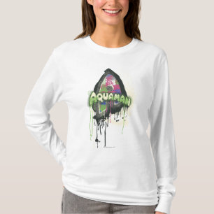 T-shirt Aquaman - Lettre d'innocence tordue