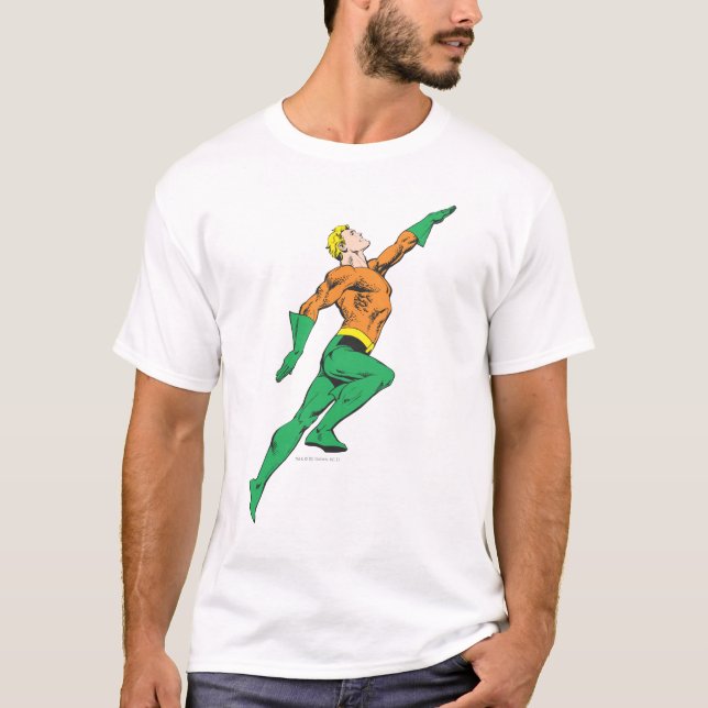 T-shirt Aquaman saute (Devant)