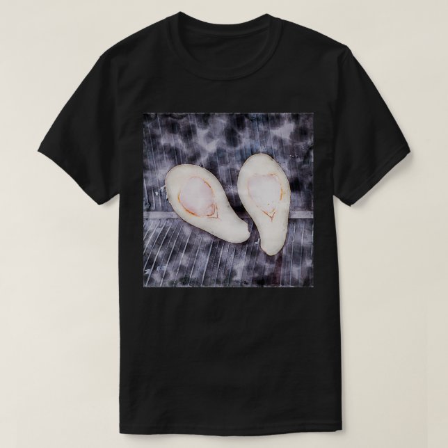 T-shirt Aquarelle Avocado Lover 1 (Design devant)