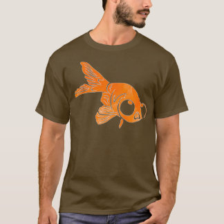 T-shirt Aquarelle Buble Oeil Oiseau Oiseau