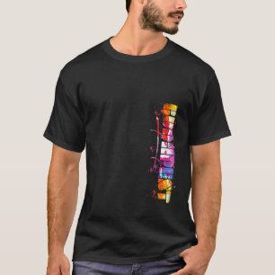 T-shirt Aquarelle Budapest Budapest Lettres